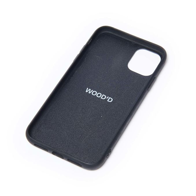 COVER IN LEGNO IPHONE 11 Riga blu