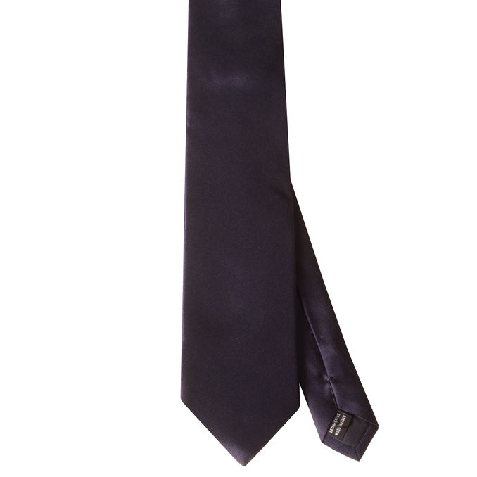 CRAVATTA IN SETA Uomo Blu