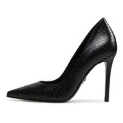 DECOLLETE PITONATA TACCO A SPILLO Donna Black DECOLLETE PITONATA TACCO A SPILLO Donna Black
