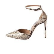 DECOLLETE' VOLT A PUNTA CON CINTURINO E TACCO STILETTO Donna Gold Snake DECOLLETE' VOLT A PUNTA CON CINTURINO E TACCO STILETTO Donna Gold Snake
