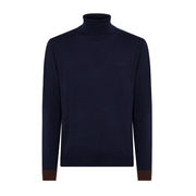 DOLCEVITA CON TOPPA IN CONTRASTO Uomo Navy Blue DOLCEVITA CON TOPPA IN CONTRASTO Uomo Navy Blue