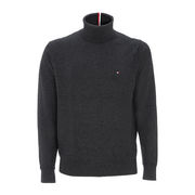 DOLCEVITA IN COTONE E CASHMERE Uomo Dark Grey DOLCEVITA IN COTONE E CASHMERE Uomo Dark Grey