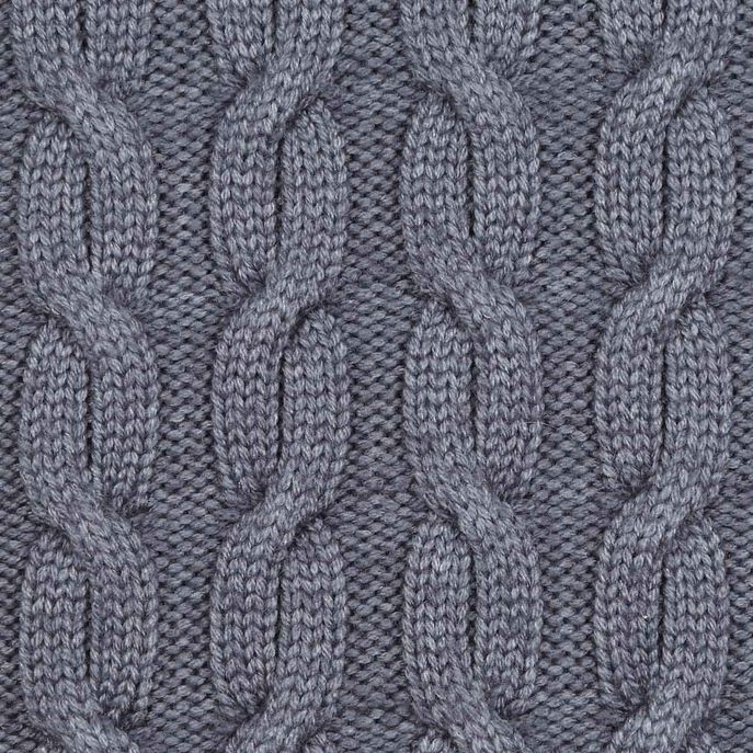 DOLCEVITA IN LANA INTRECCIATA Uomo Grigio