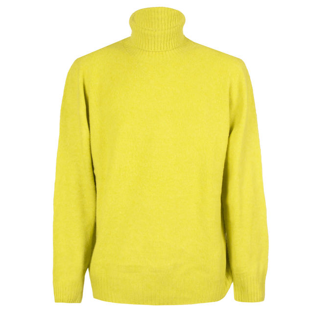 DOLCEVITA IN LANA Uomo Giallo Lime