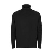 DOLCEVITA LAMBSWOOL CON CUCITURE IN RILIEVO Uomo Nero DOLCEVITA LAMBSWOOL CON CUCITURE IN RILIEVO Uomo Nero