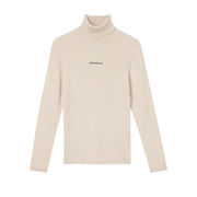 DOLCEVITA MICRO BRANDING IN CASHMERE Donna Muslin Latte DOLCEVITA MICRO BRANDING IN CASHMERE Donna Muslin Latte