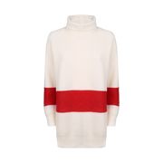 DOLCEVITA OVER IN LANA E CASHMERE Donna Beige Rosso DOLCEVITA OVER IN LANA E CASHMERE Donna Beige Rosso