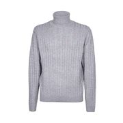 DOLCEVITA TURTLE CABLE Uomo Grigio Chiaro DOLCEVITA TURTLE CABLE Uomo Grigio Chiaro