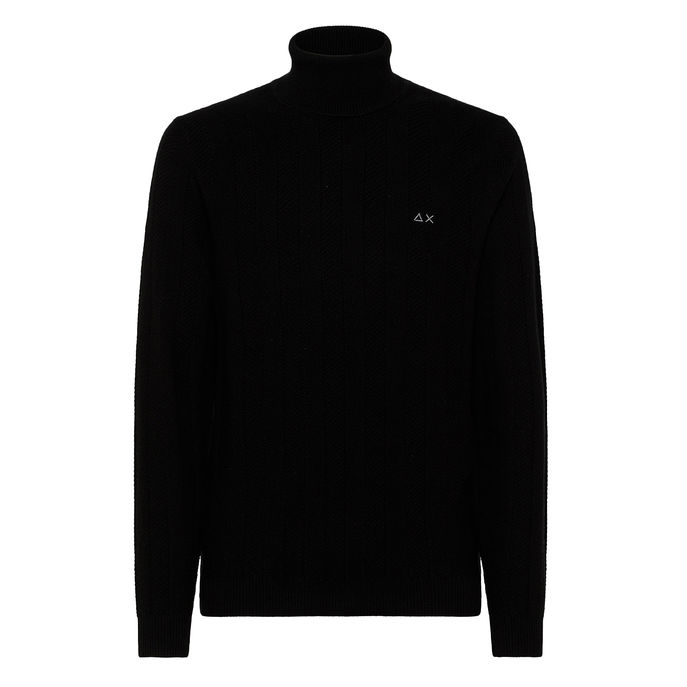DOLCEVITA TURTLE KNIT Uomo Nero