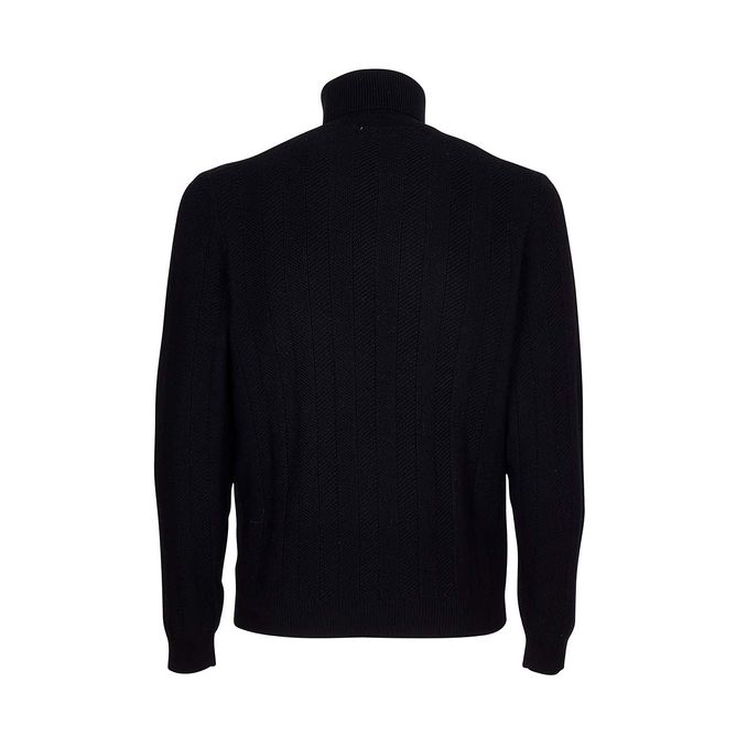 DOLCEVITA TURTLE KNIT Uomo Nero