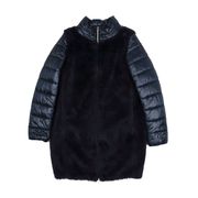 ECOPELLICCIA Bambina Blu navy ECOPELLICCIA Bambina Blu navy