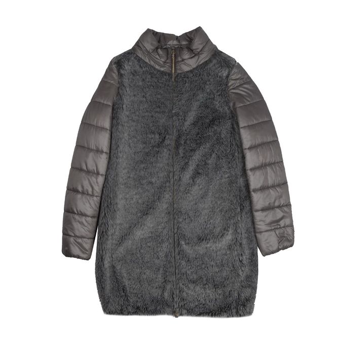 ECOPELLICCIA Bambina Grigio Chiaro