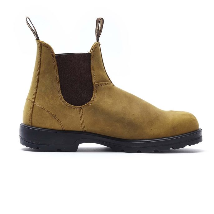 EL SIDE BOOT CRAZY HORSE Uomo Wheat