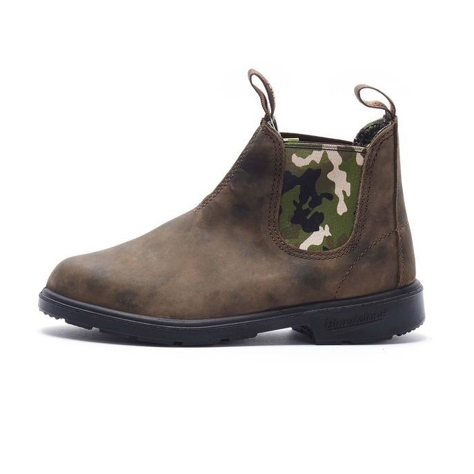 EL SIDE BOOT RUSTIC Bambino Brown camouflage