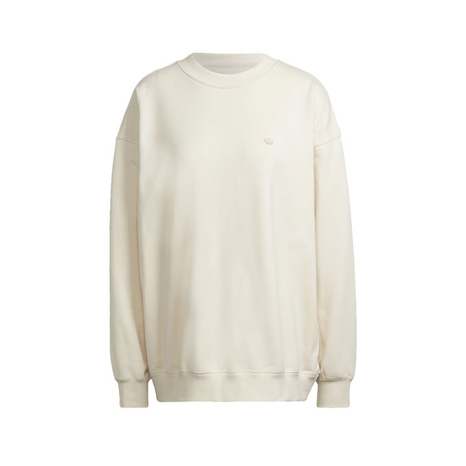 FELPA A GIROCOLLO OVER Donna Non Dyed