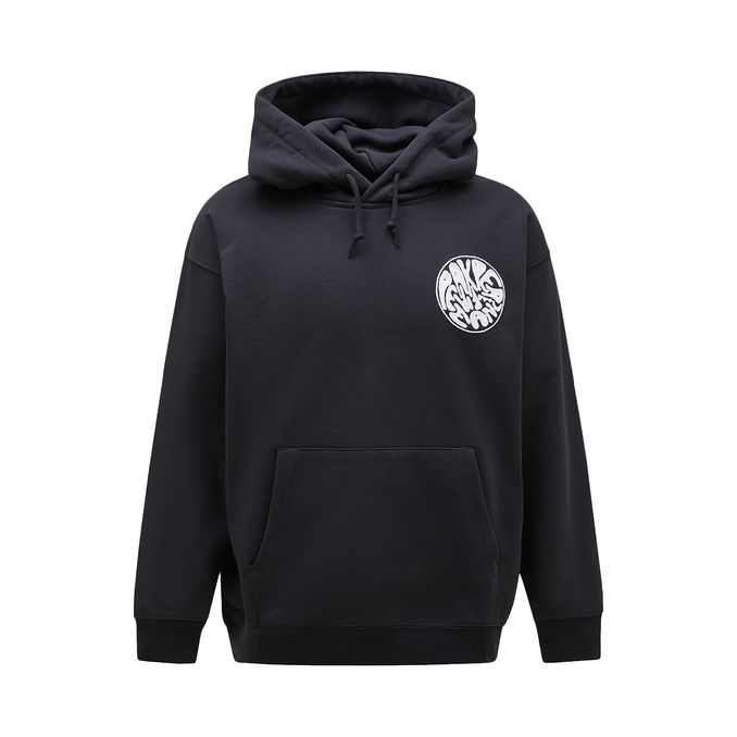 FELPA ARTWORK OVERSIZED Unisex Off Black