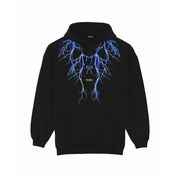 FELPA CAPPUCCIO E STAMPA BLUE LIGHTNING Bambino Nero FELPA CAPPUCCIO E STAMPA BLUE LIGHTNING Bambino Nero