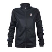 FELPA CLASSICS TAPED FULLZIP CON BANDE LATERALI Uomo Nero bianco FELPA CLASSICS TAPED FULLZIP CON BANDE LATERALI Uomo Nero bianco