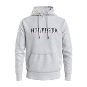 FELPA CON CAPPUCCIO E GRAPHIC Uomo Light Grey Heather FELPA CON CAPPUCCIO E GRAPHIC Uomo Light Grey Heather