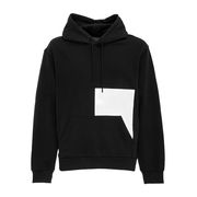 FELPA CON CAPPUCCIO E LOGO COLOR BLOCK Uomo Beh Black FELPA CON CAPPUCCIO E LOGO COLOR BLOCK Uomo Beh Black
