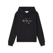 FELPA CON CAPPUCCIO E LOGO PITONATO Donna Ck black FELPA CON CAPPUCCIO E LOGO PITONATO Donna Ck black