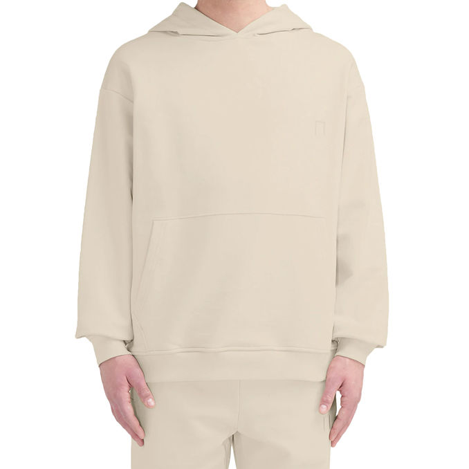 FELPA CON CAPPUCCIO E LOGO