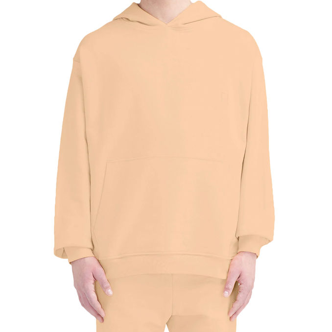 FELPA CON CAPPUCCIO E LOGO