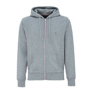 FELPA CON CAPPUCCIO E PROFILI CONTRASTO Uomo Med Grey FELPA CON CAPPUCCIO E PROFILI CONTRASTO Uomo Med Grey