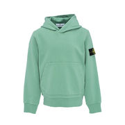 FELPA CON CAPPUCCIO E TASCA MARSUPIO Bambino Light Green FELPA CON CAPPUCCIO E TASCA MARSUPIO Bambino Light Green