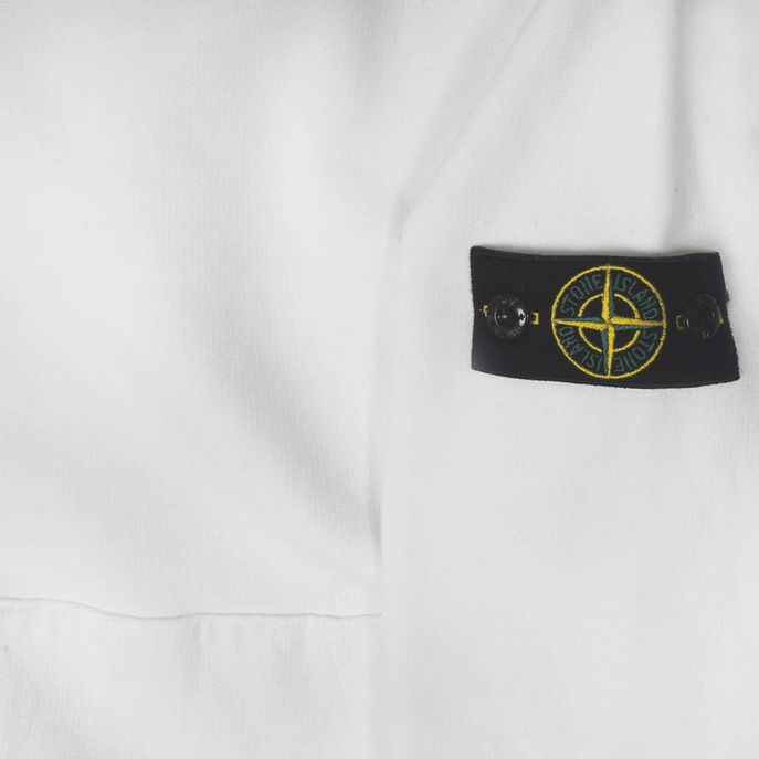 FELPA CON CAPPUCCIO E TASCA MARSUPIO Kids Bianco