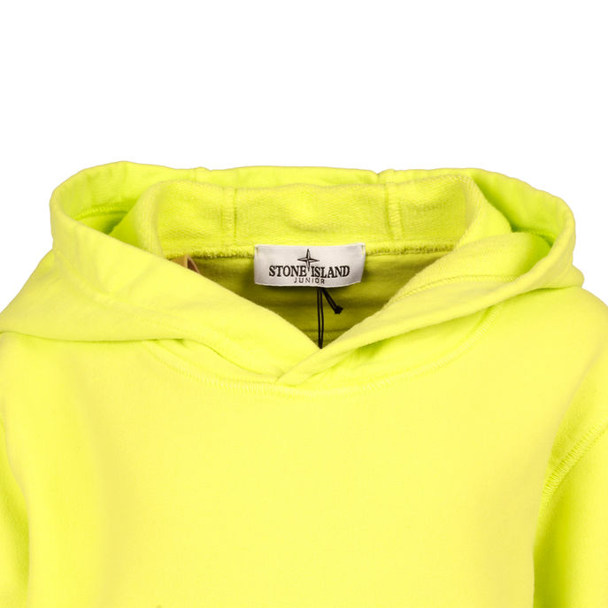 FELPA CON CAPPUCCIO E TASCA MARSUPIO Kids Lemon