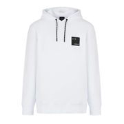 FELPA CON CAPPUCCIO LOGO SUL PETTO Uomo White FELPA CON CAPPUCCIO LOGO SUL PETTO Uomo White