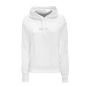 FELPA CON CAPPUCCIO MONOGRAM LOGO Donna Bright White FELPA CON CAPPUCCIO MONOGRAM LOGO Donna Bright White