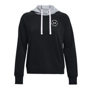 FELPA CON CAPPUCCIO RIVAL FLEECE CREST Donna Black FELPA CON CAPPUCCIO RIVAL FLEECE CREST Donna Black