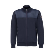 FELPA CON INSERTI IN NYLON E PATCH LOGO Uomo Blu Navy FELPA CON INSERTI IN NYLON E PATCH LOGO Uomo Blu Navy