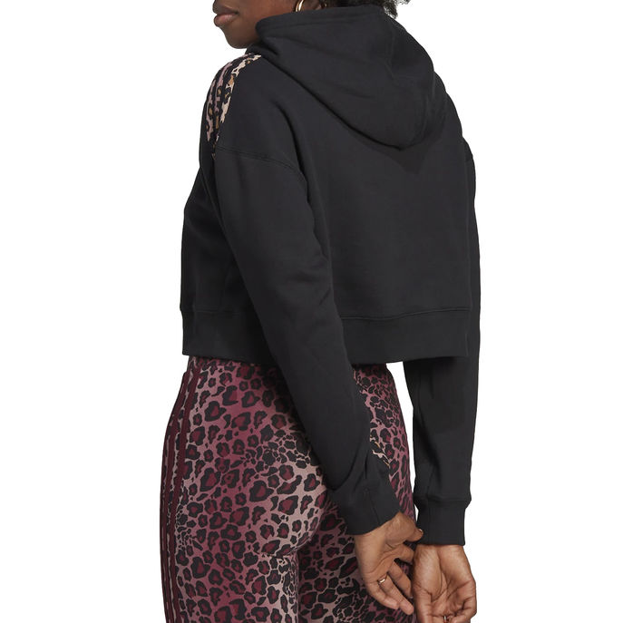 FELPA CON LOGO PICCOLO Donna Black Multicolor