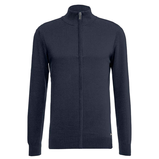 FELPA CON ZIP TINTO CAPO 