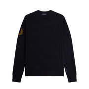 FELPA CORONA D'ALLORO Uomo Navy  FELPA CORONA D'ALLORO Uomo Navy