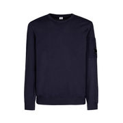 FELPA COTTON CREPE Uomo Blu Navy FELPA COTTON CREPE Uomo Blu Navy