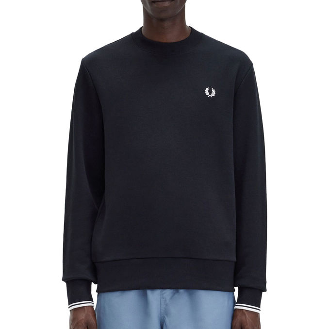 FELPA CREW NECK Uomo Nero