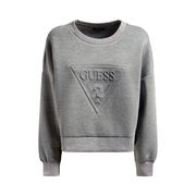 FELPA CROP CORINA CON LOGO E PROFILI LUREX Donna Medium Charcoal Grey FELPA CROP CORINA CON LOGO E PROFILI LUREX Donna Medium Charcoal Grey