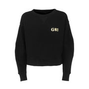 FELPA D. CINTIA G/C CROP COT. FELP. C/ZIP LAT. C/LOGO GOLD APPL. GUESS FELPA D. CINTIA G/C CROP COT. FELP. C/ZIP LAT. C/LOGO GOLD APPL. GUESS