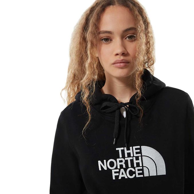 FELPA DREW PEAK CON CAPPUCCIO Donna Black