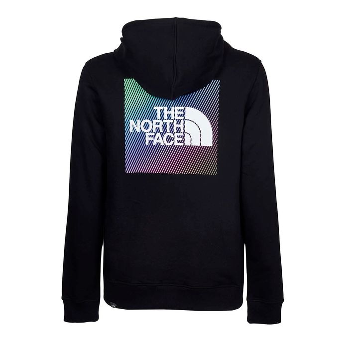 FELPA FLOW CON STAMPA GRAFICA Uomo Nero Bianco Viola Rosa