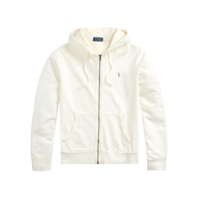 FELPA FULL ZIP Uomo Club House Cream