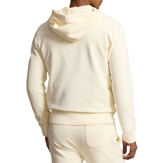 FELPA FULL ZIP Uomo Club House Cream