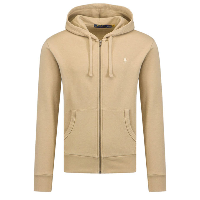 FELPA FULL ZIP Uomo Costal Beige