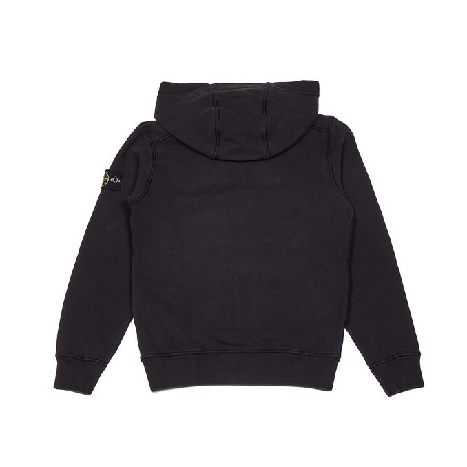 FELPA FULLZIP CON CAPPUCCIO Kids Nero
