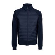 FELPA FULLZIP ULTRASONIC CON INSERTO TRAPUNTATO Uomo Blu FELPA FULLZIP ULTRASONIC CON INSERTO TRAPUNTATO Uomo Blu