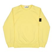 FELPA GIROCOLLO CON PATCH SUL BRACCIO Bambino Limone FELPA GIROCOLLO CON PATCH SUL BRACCIO Bambino Limone
